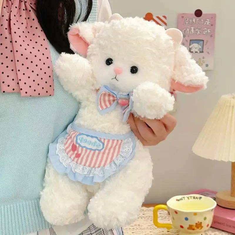 

23-53cm Cute Cartoon Sailor Sheep Doll Soft Stuffed Animal Little Lamb Plush Toys Baby Accompany Sleeping Pillow for Girls Gift