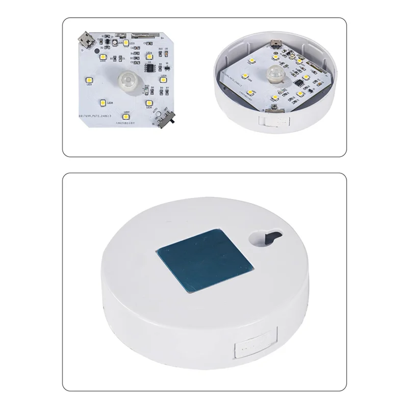 HFES DIY ชุดไฟ LED ตรวจจับร่างกายมนุษย์ไฟเซ็นเซอร์ตรวจจับความเคลื่อนไหว DIY ชุดอิเล็กทรอนิกส์สำหรับห้องนอนตู้เสื้อผ้าพื้นที่เก็บของ