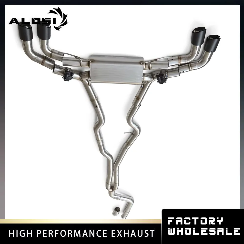 With Valve System Catback Exhaust For BMW M440i/M340 3.0T 2019-2024 High Performance Exhaust Racing Performance Factory Direct