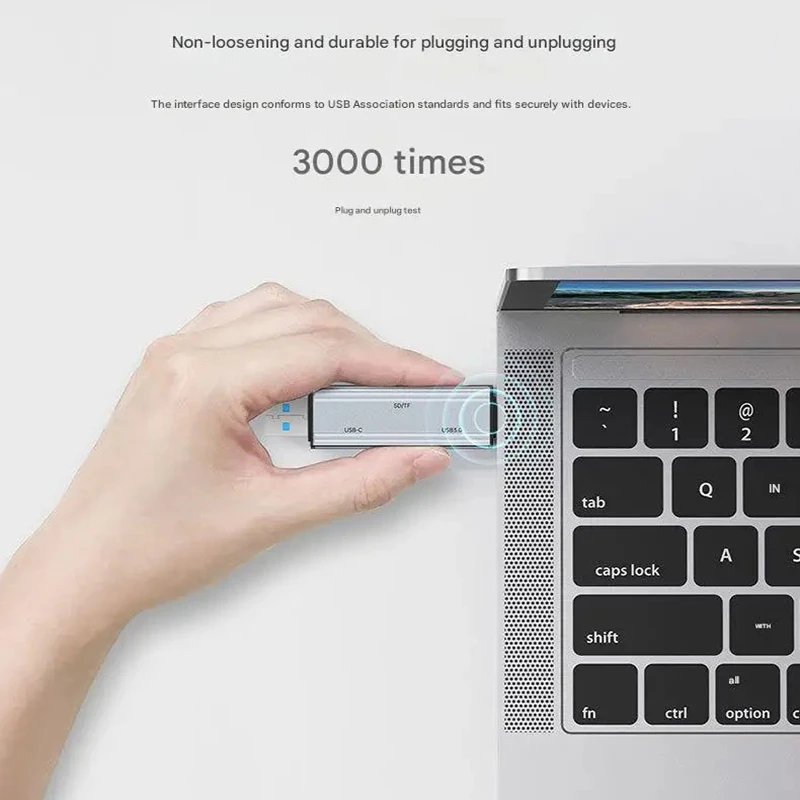 HUB USB C 3.0 Docking Station Micro SD TF Card Reader Sturdy High-Speed Adapter For PC Laptop Smart Memory SD Card Adapter
