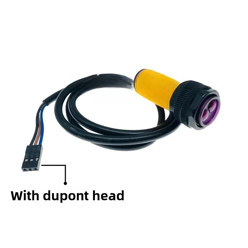 1PCS E18-D80NK Optische Sensor Module Diffuse Reflectie Infrarood Optische Schakelaar Obstakel vermijden Sensor DuPont