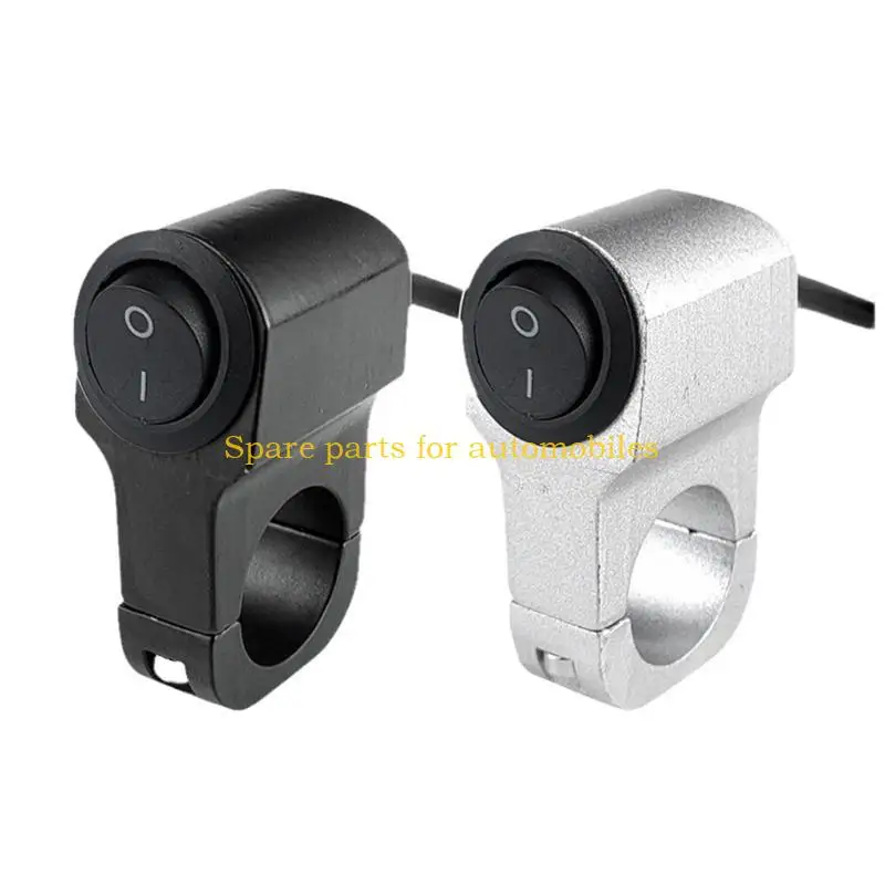 

H58F Motorbike Accessory Fog Light On/Off Switches Aluminum 7/8in Motorcycle Handlebar Headlight Control Switches
