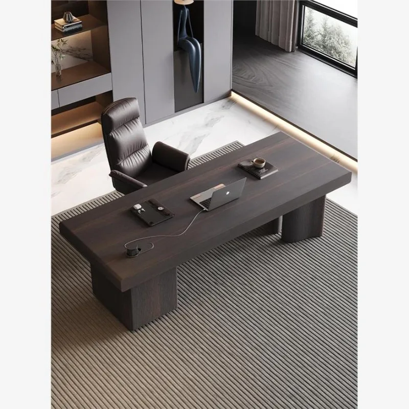 مكتب إيطالي بسيط من الخشب الصلب مصباح منزلي للكبار فاخر لغرفة المعيشة وغرفة المعيشة والكهرباء المكتبية #4