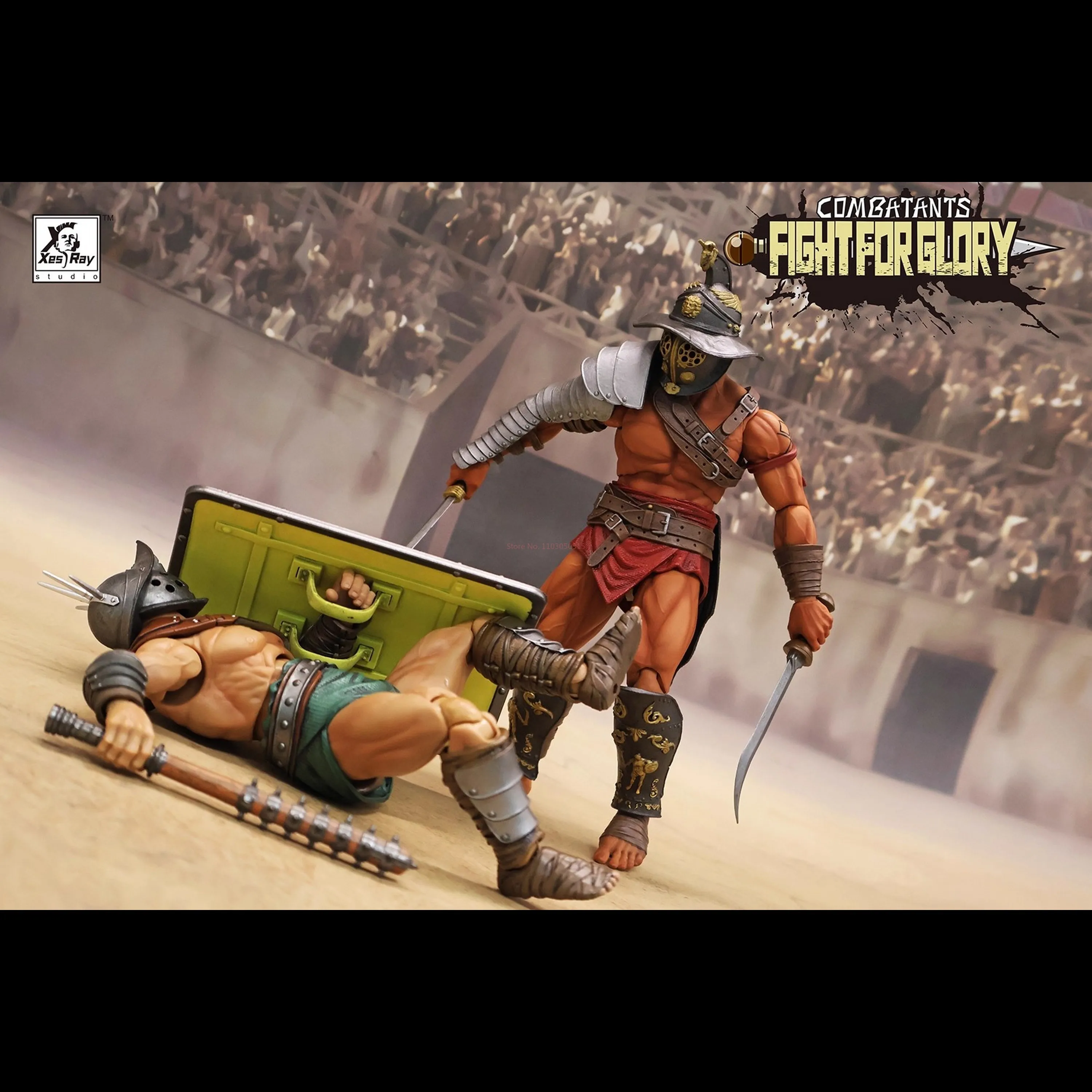 XesRay ファイト・フォー・グローリー 1/12 アクションフィギュア 戦闘