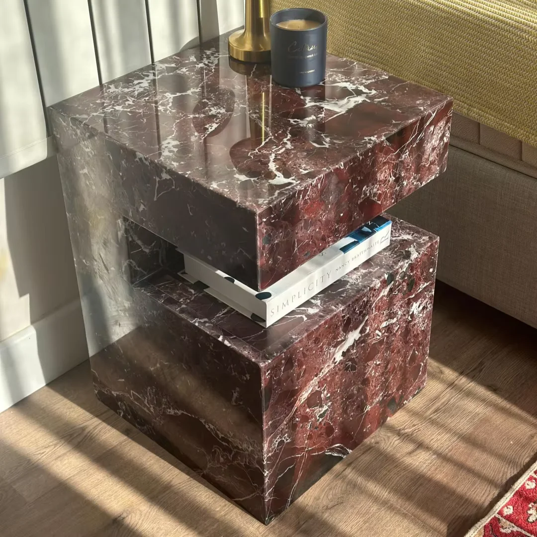 Nueva llegada mesa de consola tallada contemporánea sala de estar de lujo personalización de fábrica de China
