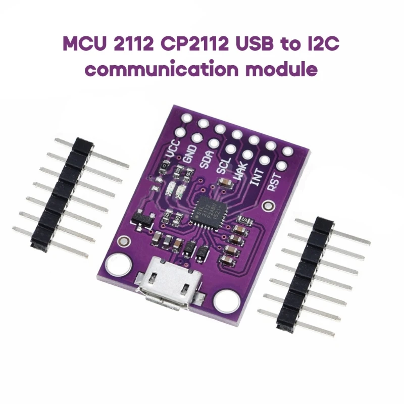 CP2112 USB to Serial Adapter USB2.0 USB to I2C Communication Module CP2112 GPIO 4.0-5.25V Multifunction Adapter Module