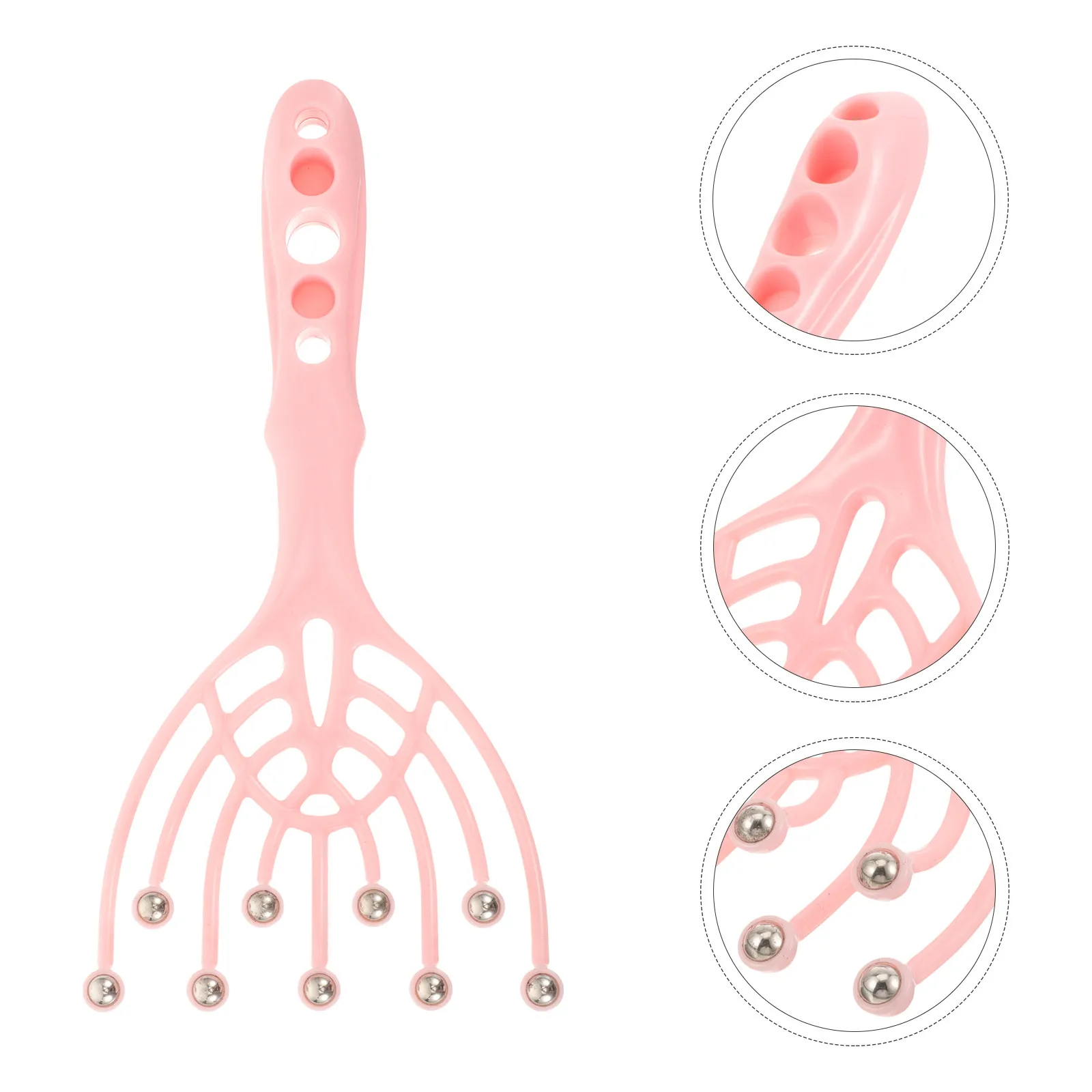 

Массажер для кожи головы: расческа-коготь для густых длинных волос, для влажных и сухих волос, с широкими зубьями, для улучшения кровообращения, ручной массажер для кожи головы