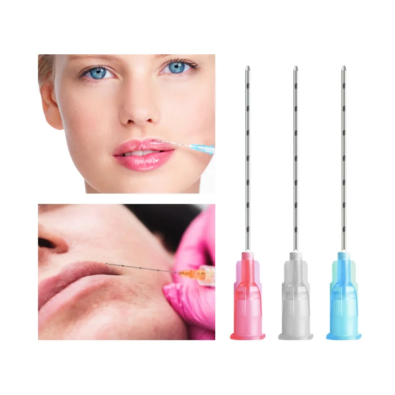 Precise Micro Blunt Cannula 18G 22G 23G 25G 27G 30G 38mm 50mm 70mm Sterile Medical Fine Needle Painless Fillers cannula Needle