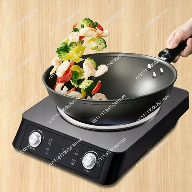 3500W Concave Induction Cooker High Power Stove Stir Frying Intense Fire Induction Wok Stove Piastra A Induzione