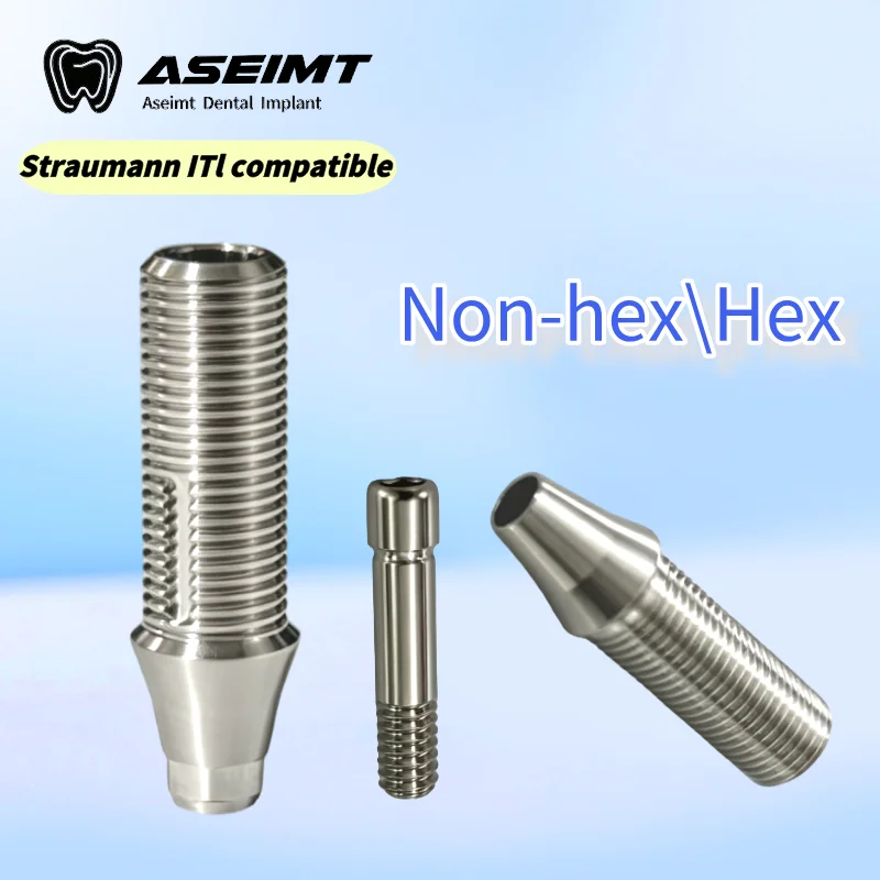 

For Dentium Repair finished product temporary abutment planting substitute transfer rod sealing screw