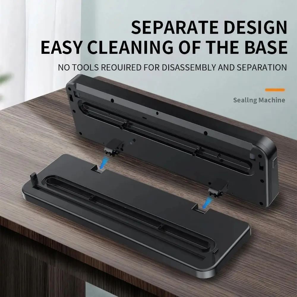 Touch Button Electric Vacuum Sealer Multiple Modes Automatic Hand Control Food Storage Seal Kitchen Food Sealing - view 2
