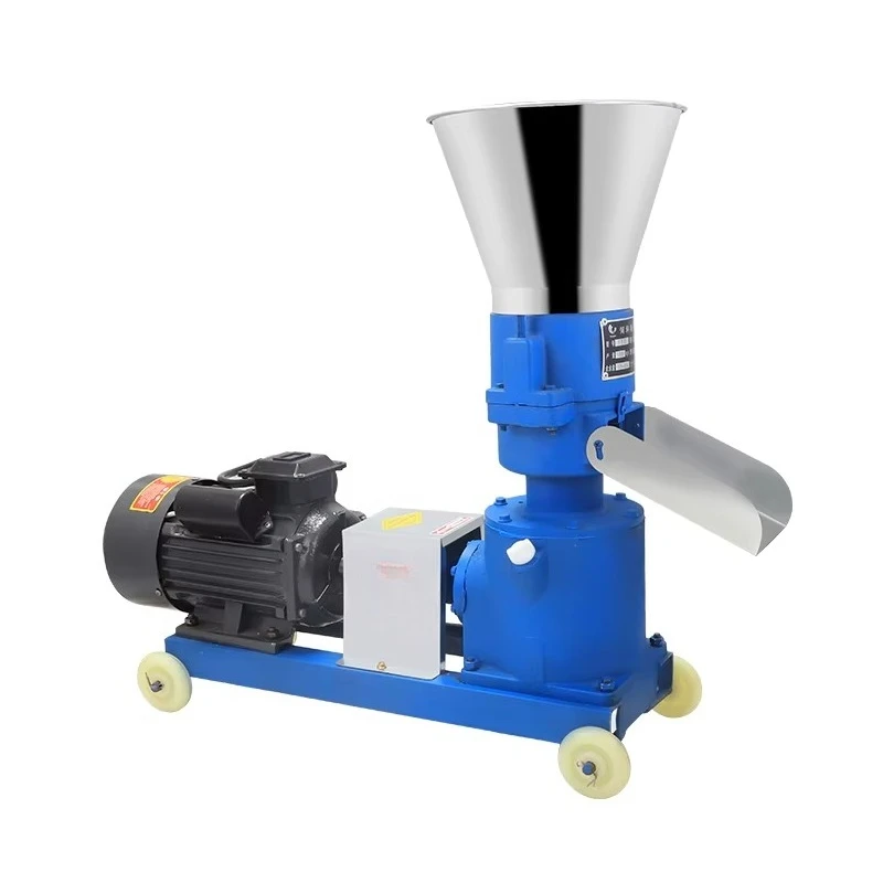 Dual-Use Small-Scale Household Feed Pellet Machine New Dry Wet Granulator for Chicken Duck Fish Goose Pig Dog Sheep Livestock