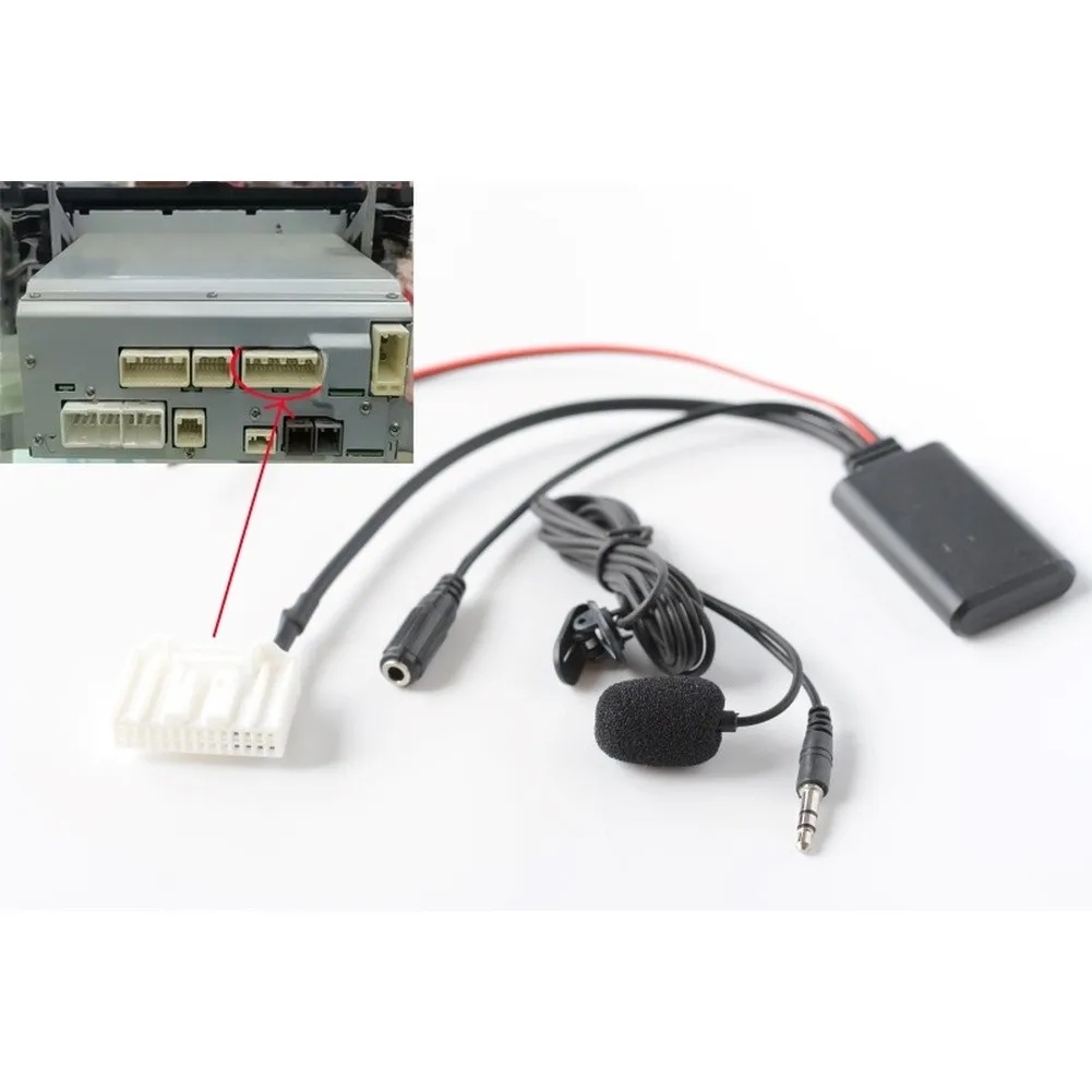 AUX Audio Adapter Car Radio AUX AUX Input Support Easy Setup Flexible Playback Options Aux Audio Adapter For Toyota
