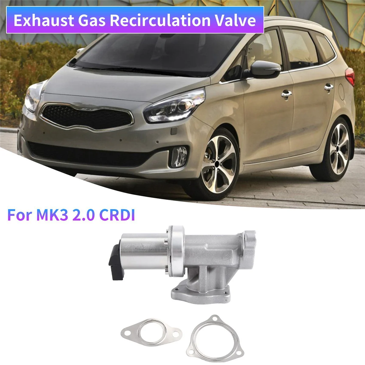 28410-27410 Car Exhaust Gas Recirculation Valve for Carens MK3 2.0