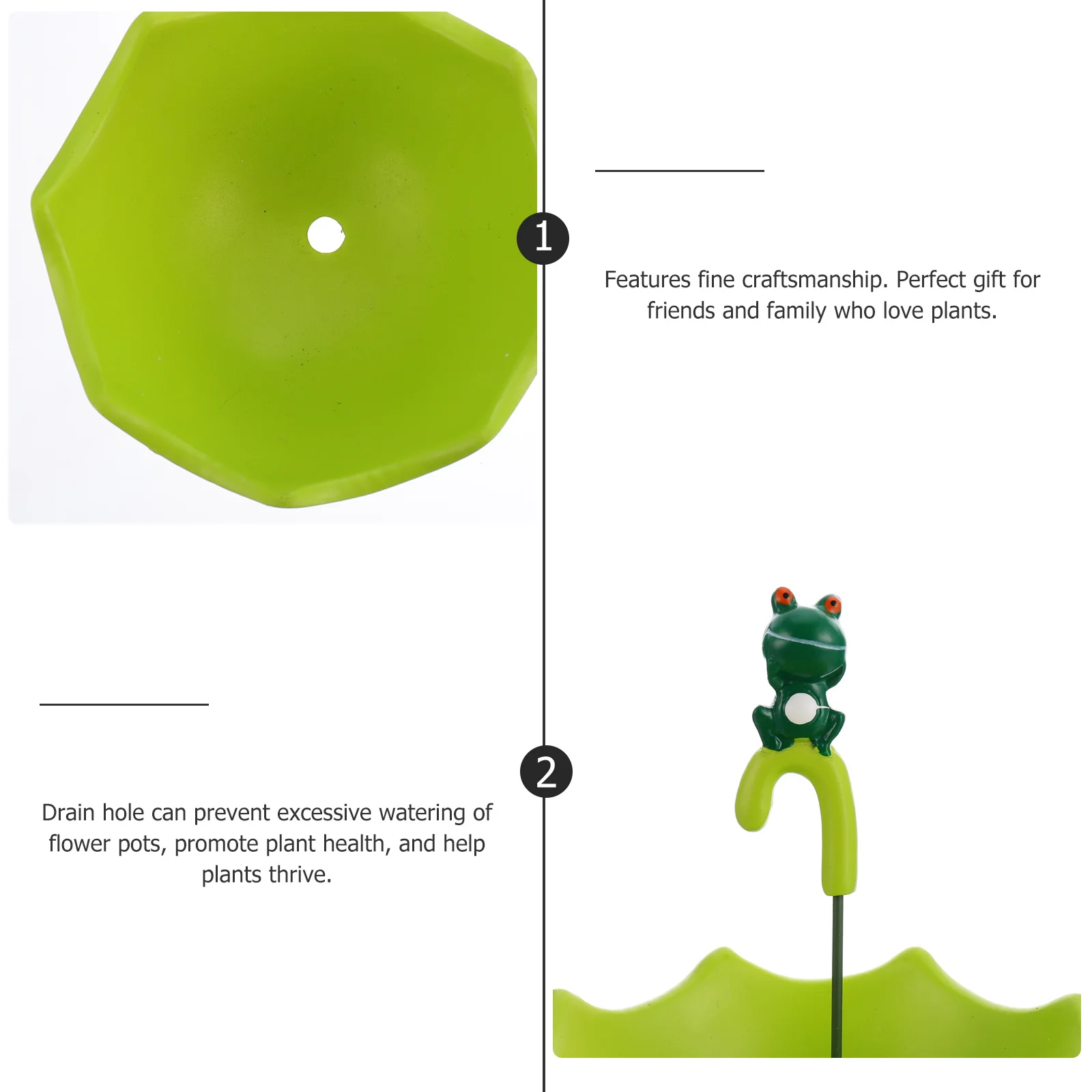 

Umbrella Design Resin Flowerpot for Mini Plants Balcony Office Home Gardening Gift Drain Hole Feature Umbrella Flower Pot