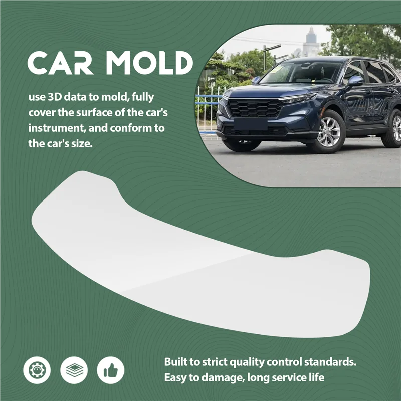 A64P-For Honda CR-V CRV 2017-2021 Car Dashboard Sticker Screen Protective Film Instrument Protector Film Accessories