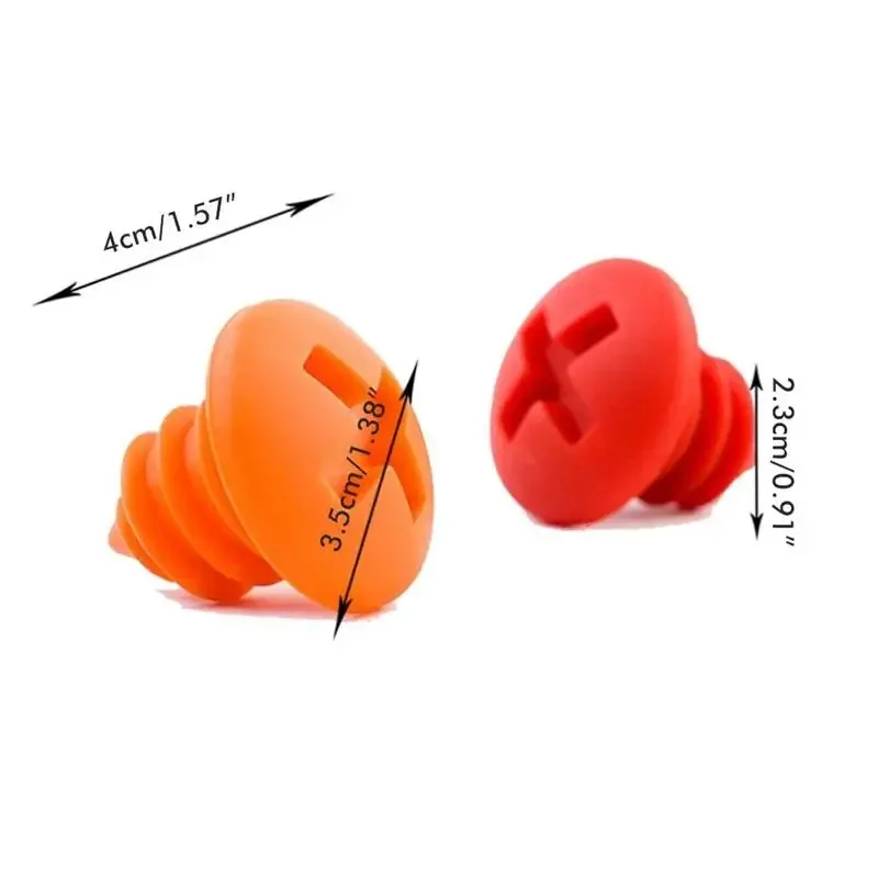 Silicone Wine Stopper Screw Shape Wine Bottle Cap Creative Wine Accessories Home Party Use Food-grade Kitchen Gadget