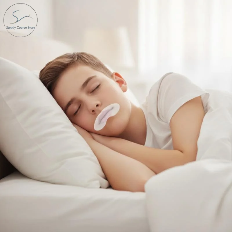 Anti Snoring Sleep Strips 90Pcs Disposable Non-irritating Mouth Tape Improve Nose Breathing for Night Sleep Aid