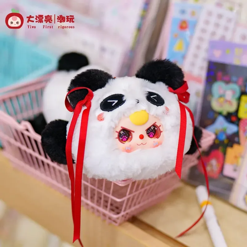 New Baby Three Kawaii Pencil Case Plush Pencil Case Blind Box Cute Pencil Case Large Storage School Gifts