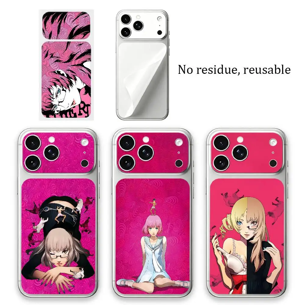 Game C-Catherine Full-coverage back film for iPhone 17 Pro Max, scratch-resistant protective film