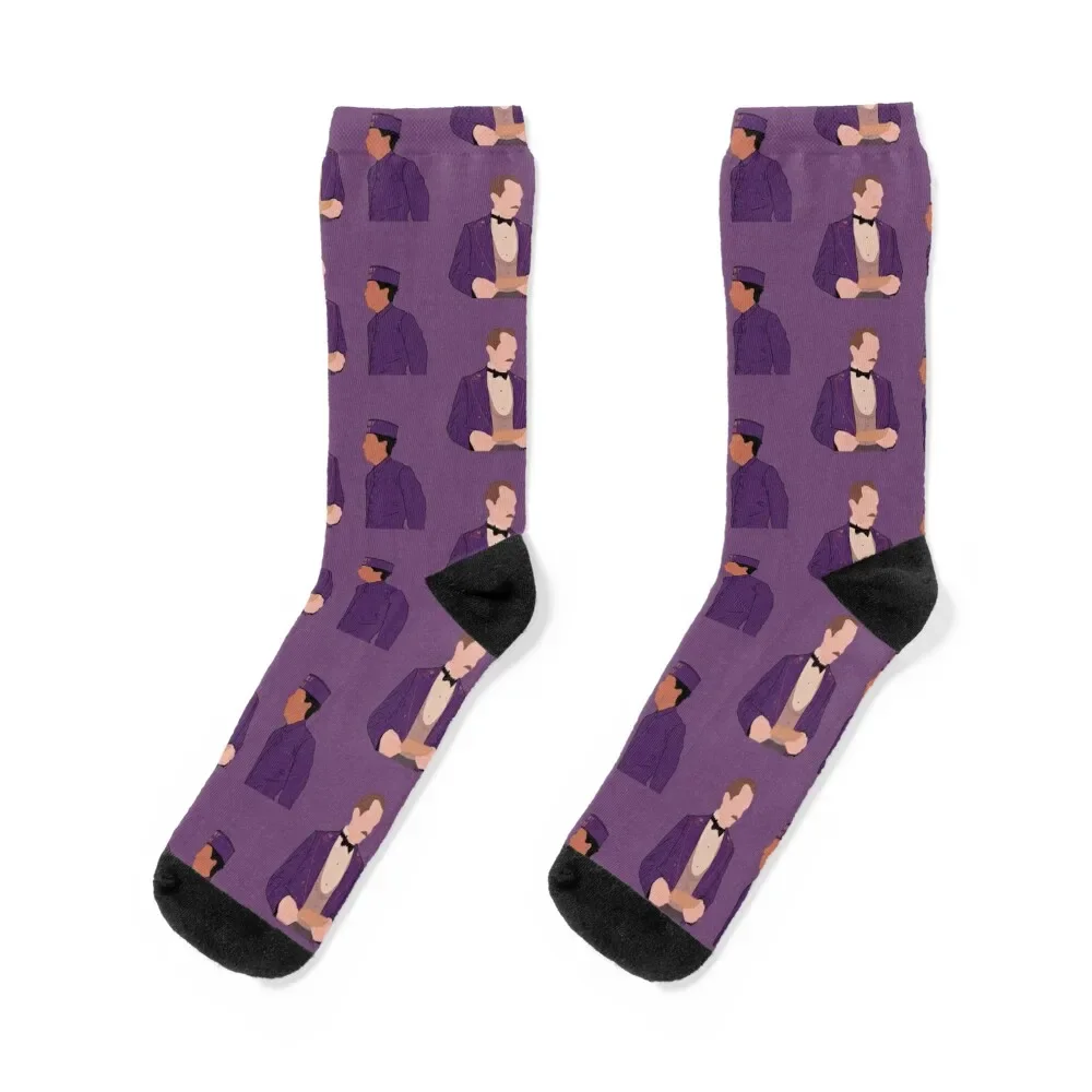 

The Grand Budapest Hotel Socks floor Lots anti slip football Women's Socks Men's