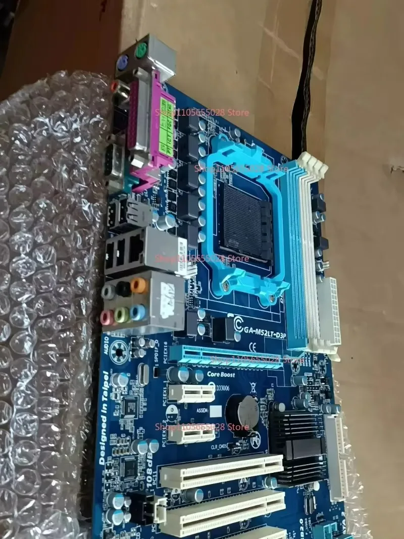 For Gigabyte motherboards: GA-M52LT-D3P/D3/S3P dedicated graphics card, large board AM3+ interface, DDR3 memory, 4 PCI slots