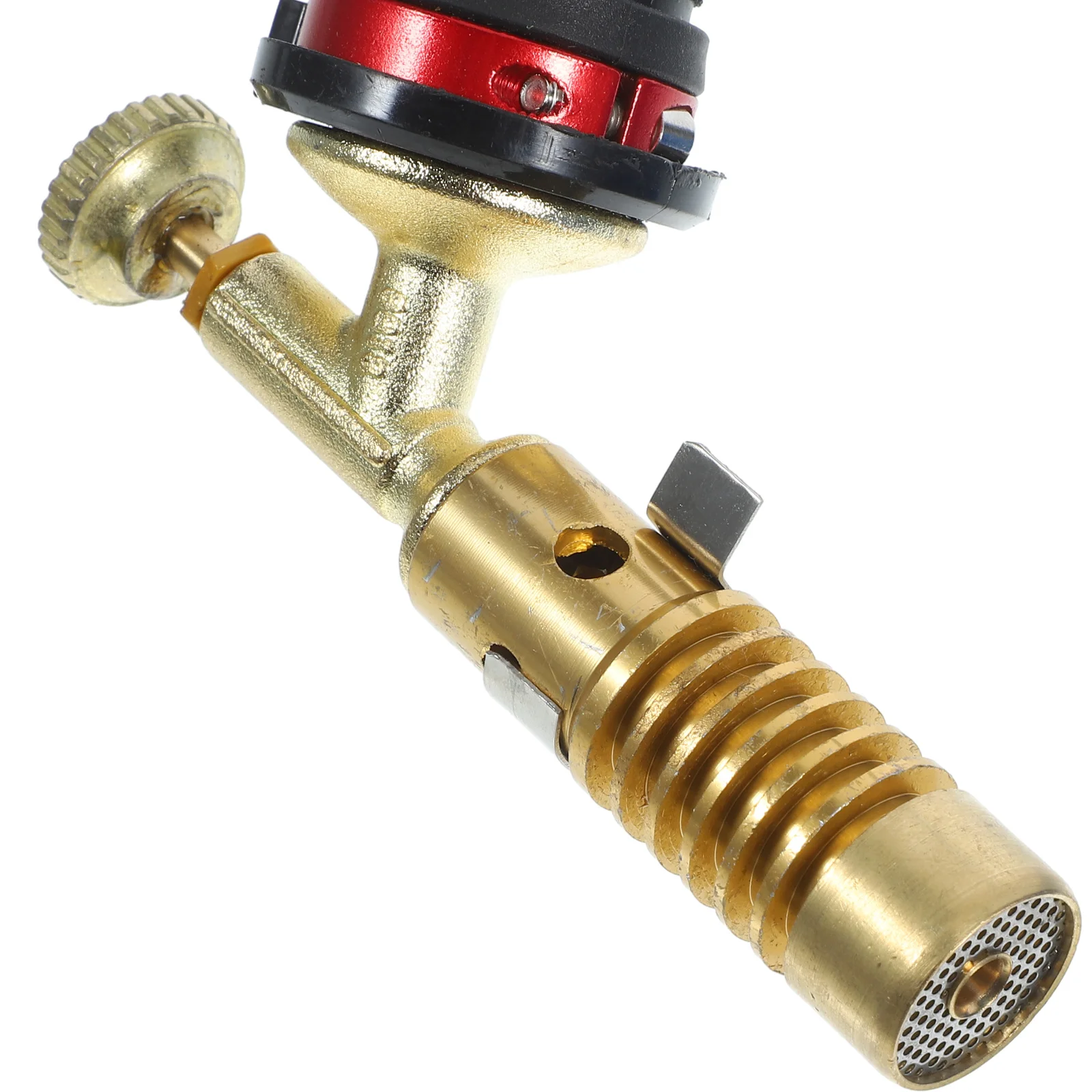 

Liquefied Gas Welding Torch with Hose Copper and Rubber Material for Soldering Propane Torch Kit Flame Burner Tool