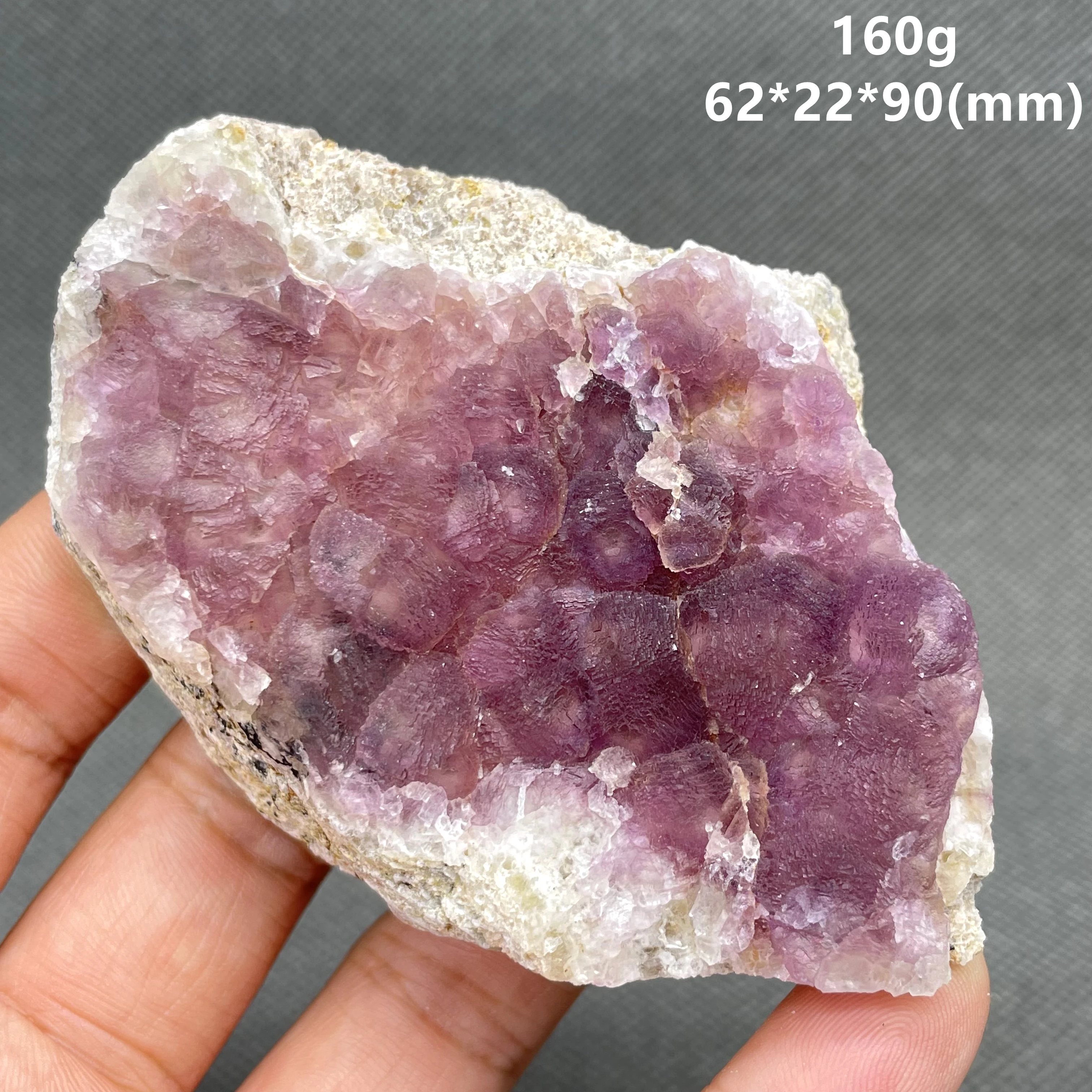 BEST! 100% Natural Inner Mongolia pink purple fluorite mineral specimen Stones and crystals Healing crystal