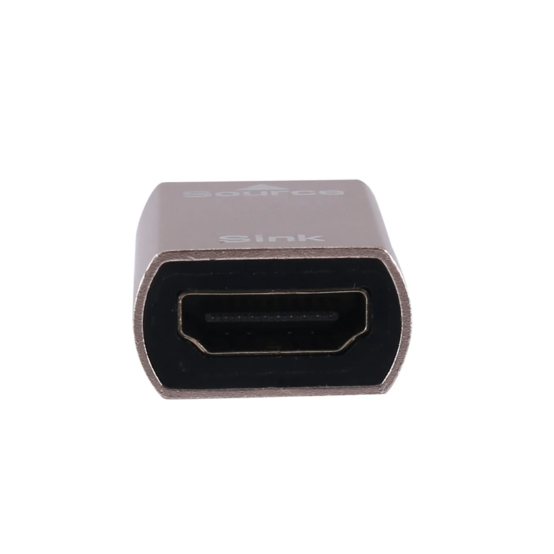 -Compatible KVM HDMI2.0 Virtual Adapter EDID DDC Dummy Plug For -Compatible Emulator