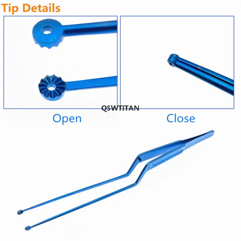 Titan Micro Tumor Zange Tumor Zahnzangen Mit Zahn Micro Chirurgie Instrumente