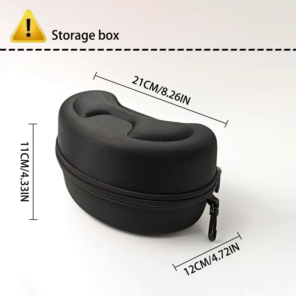 Waterproof Ski Goggles Protective Storage Bag Portable Eyeglasses Pouch Outdoor Ski Motorcycle Sports Goggles Case