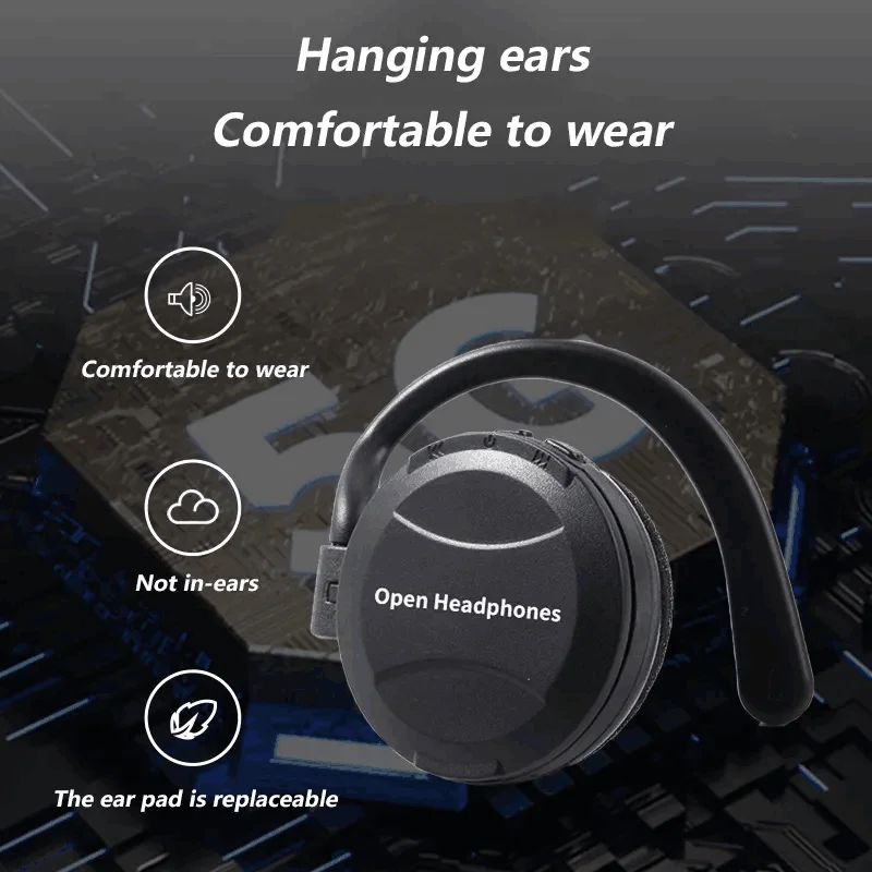 K6 TWS Sport Wireless Bluetooth Headset Running Stereo Music Universal Mini Dual Ear Hanging Headphones With Mic Noise Reduction