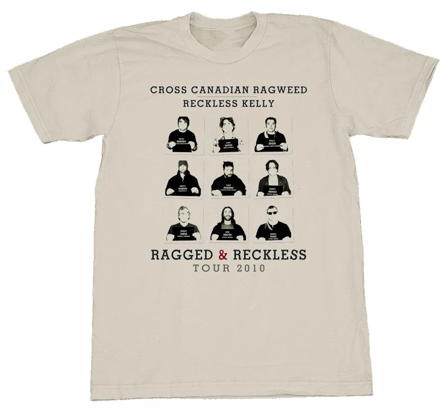 تي شيرت كروس كنديان راجويد باند تور 2010 هدية لمحبي للجنسين #1
