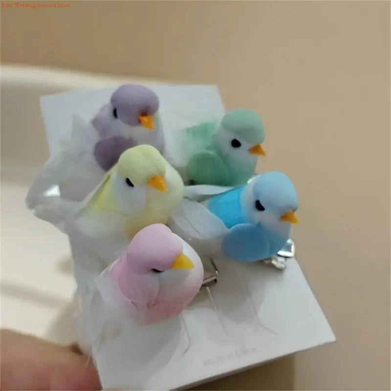 G92D Girl Hair Ornament Bird Comfortable Hair Clip For Daily Use Special Event