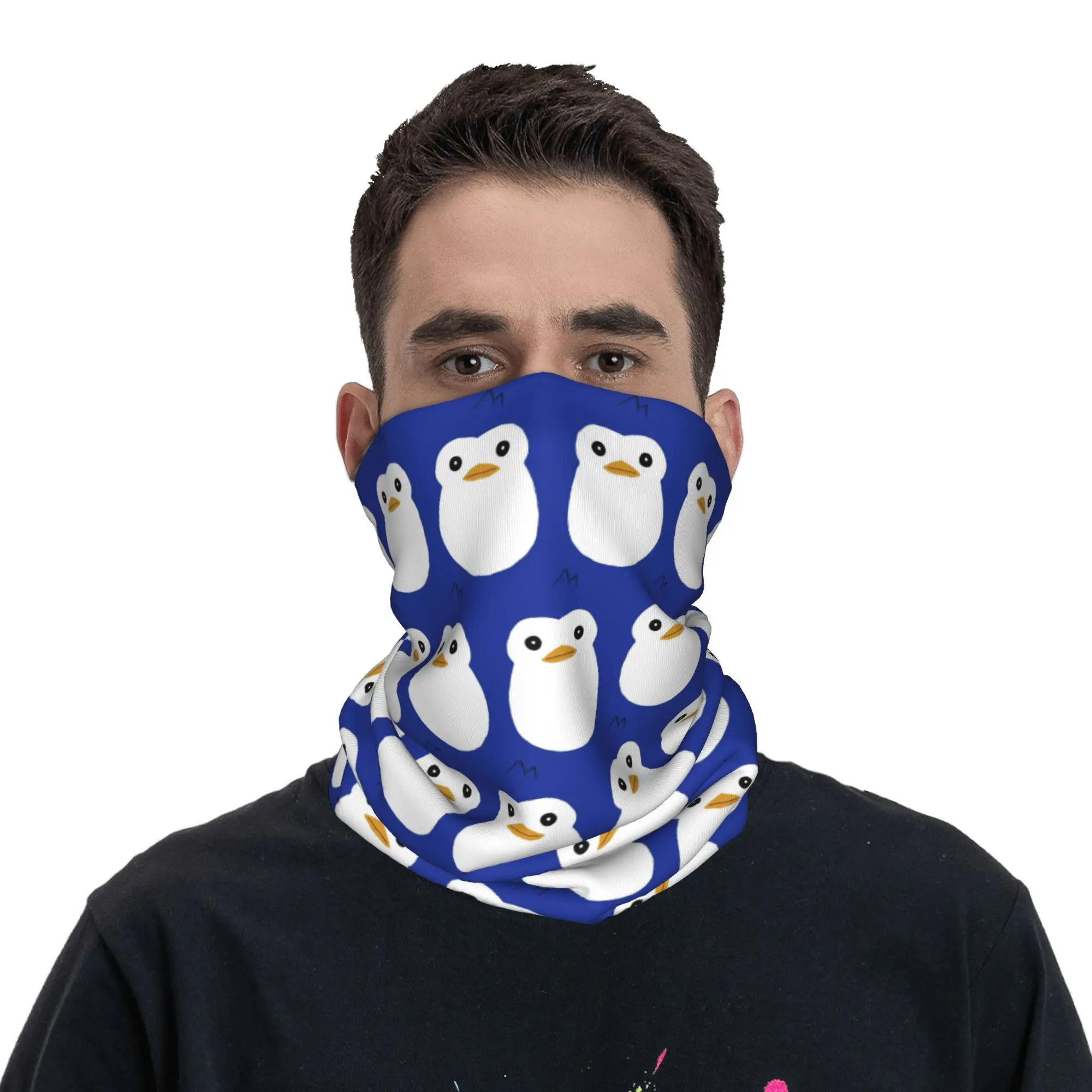 

Mawaru Penguindrum Пингвин нет. 2, бандана, гетры с принтом, маска, шарф, многофункциональная Балаклава для езды на велосипеде, унисекс для взрослых
