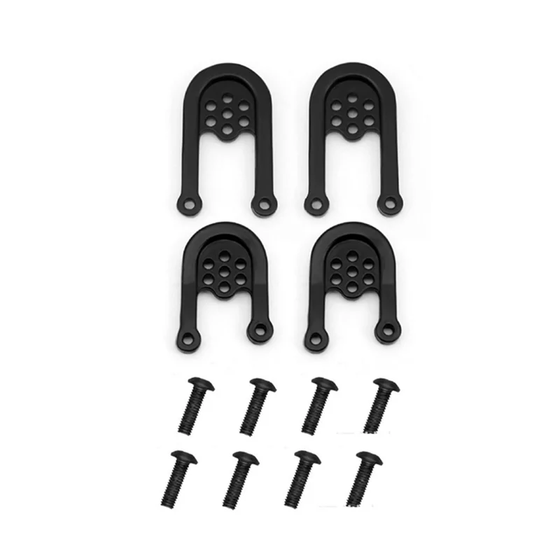 DELAM-1/10 Simulation Climbing For D90 SCX10 TF2 Metal Front And Rear Shock Absorbers Replacement (Adjustable Height & Angle)