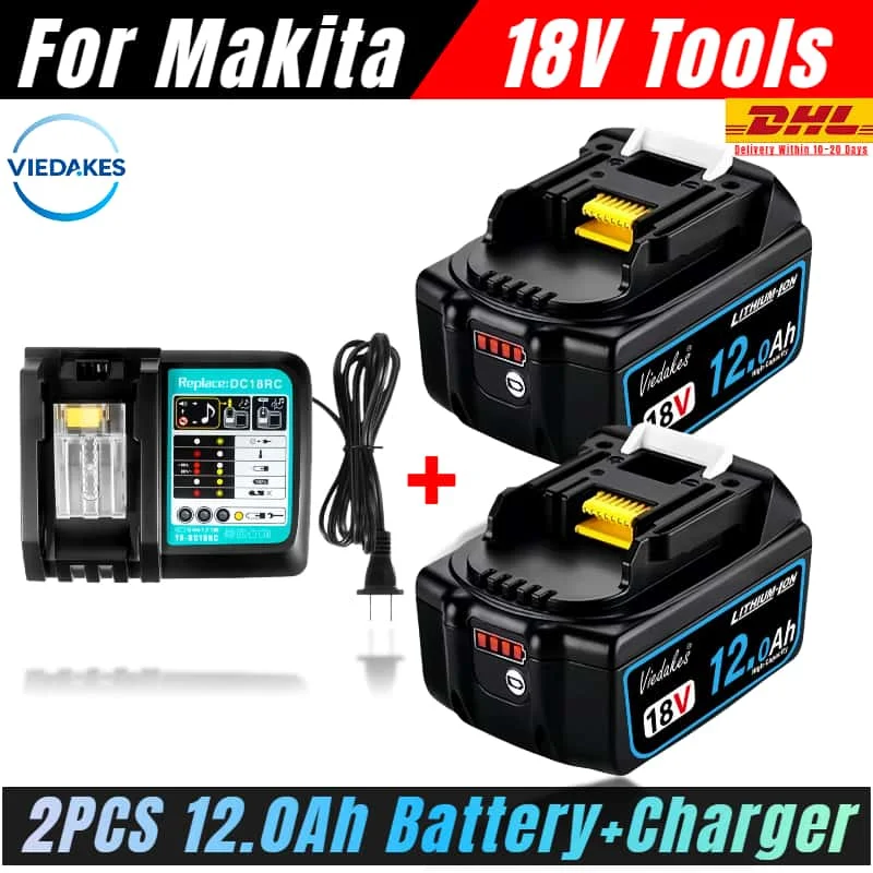 💯replacement for Makita 18V LXT Tools HR140D  DDF487 DBO180Z DTD173 DGA404 DAS180 DGA504 DTD171  DJV182Z  for makita akku 18v🔋