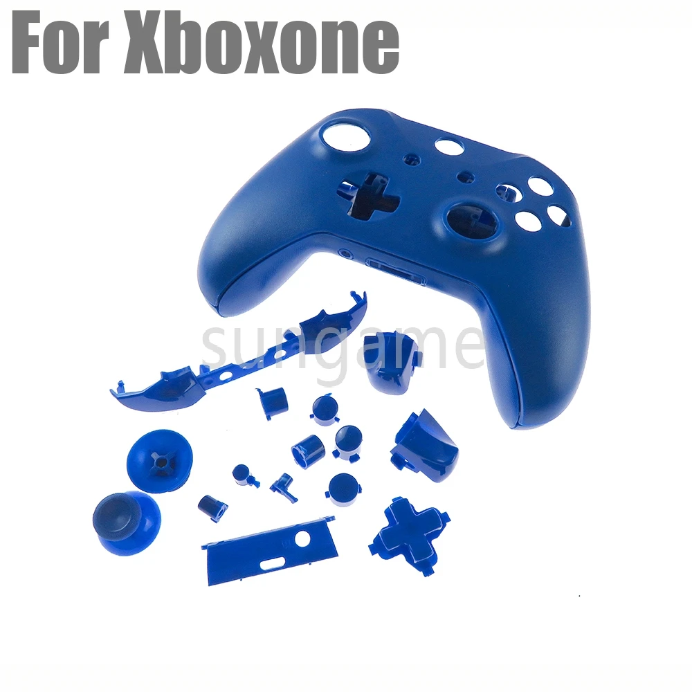 1set Bunte Front Top Griff Gehäuse Shell Fall Abdeckung Für XBox One Slim Controller mit Vollen Satz Taste
