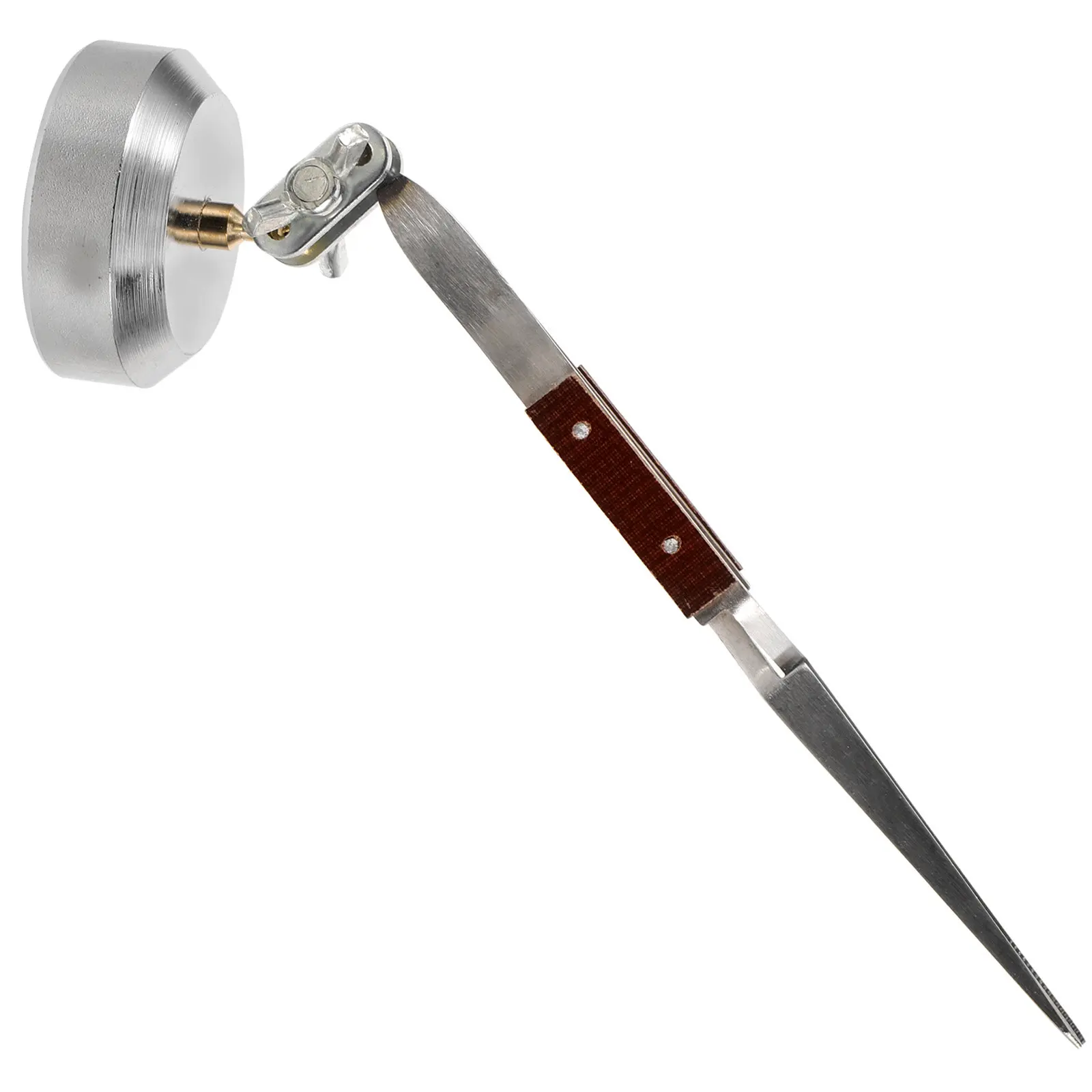 

Металлический пинцет для ювелирных работ, прецизионный инструмент для рукоделия, пайки, с нескользящими антистатическими наконечниками, длинные щипцы для рукоделия