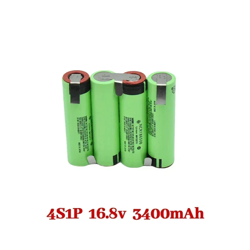 100% Nieuwe Ncr18650b 12V 16.8V 21V Batterij (3400Mah-6800Mah) 20a Ontlaadstroom Voor Shura Schroevendraaier Batterij