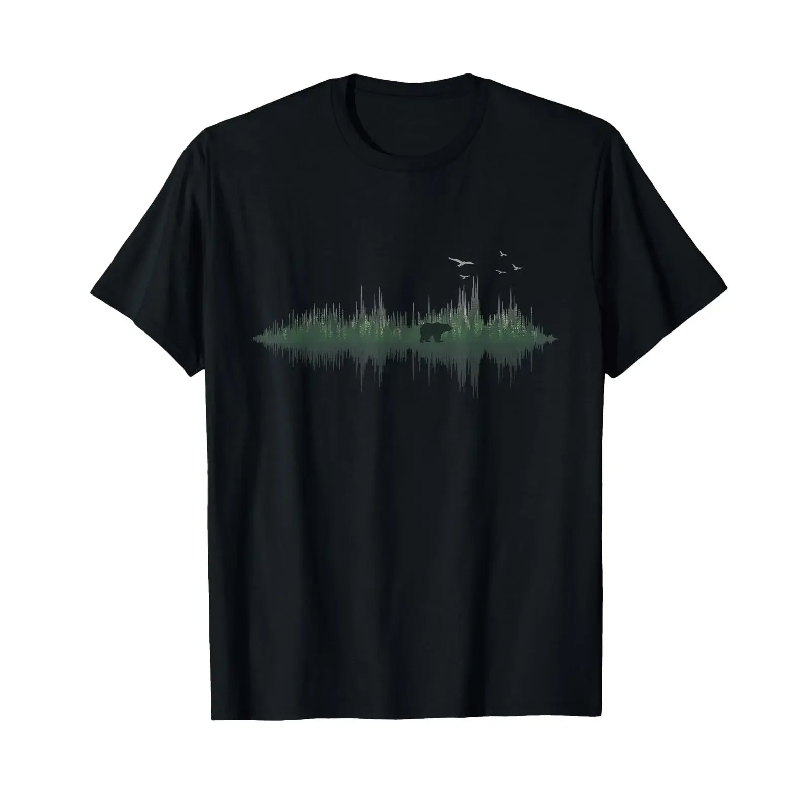 Nature Frequency Sound Technician Music Audio Engineer T Shirt vintage Washed Casual Breathable designer clothes Slightly
