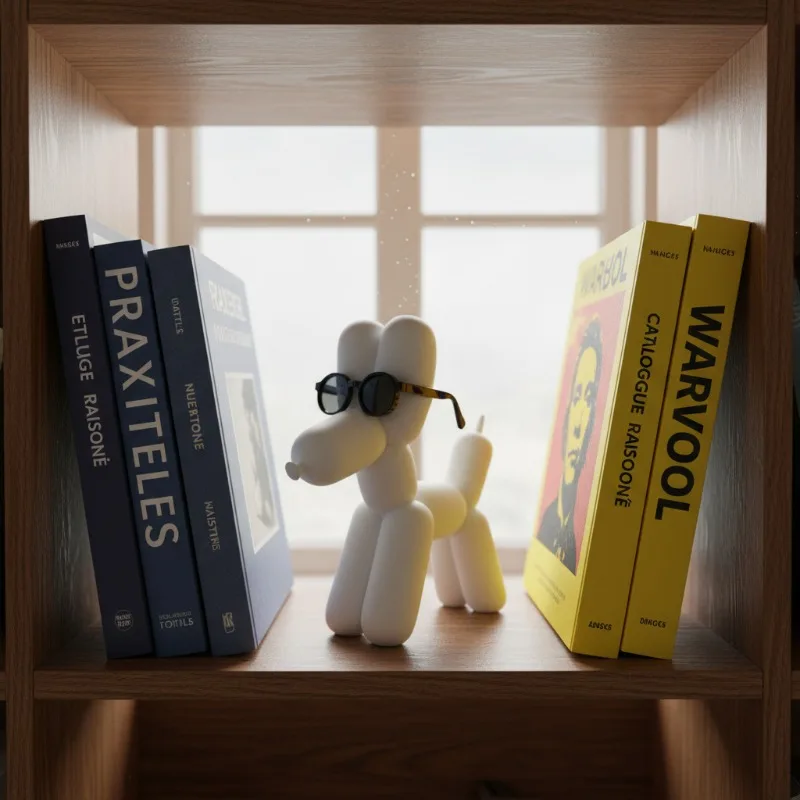 

Sunglasses, White Dog Sculptures, Art Decorations, Party Decorations, Home Decor, Animal Statues