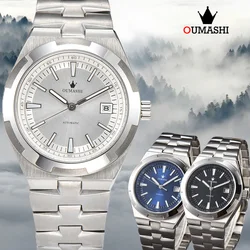 OUMASHI-series 41mm man's 8215 watch luxurious sapphire waterproof steel sports watch 8215 automatic movement