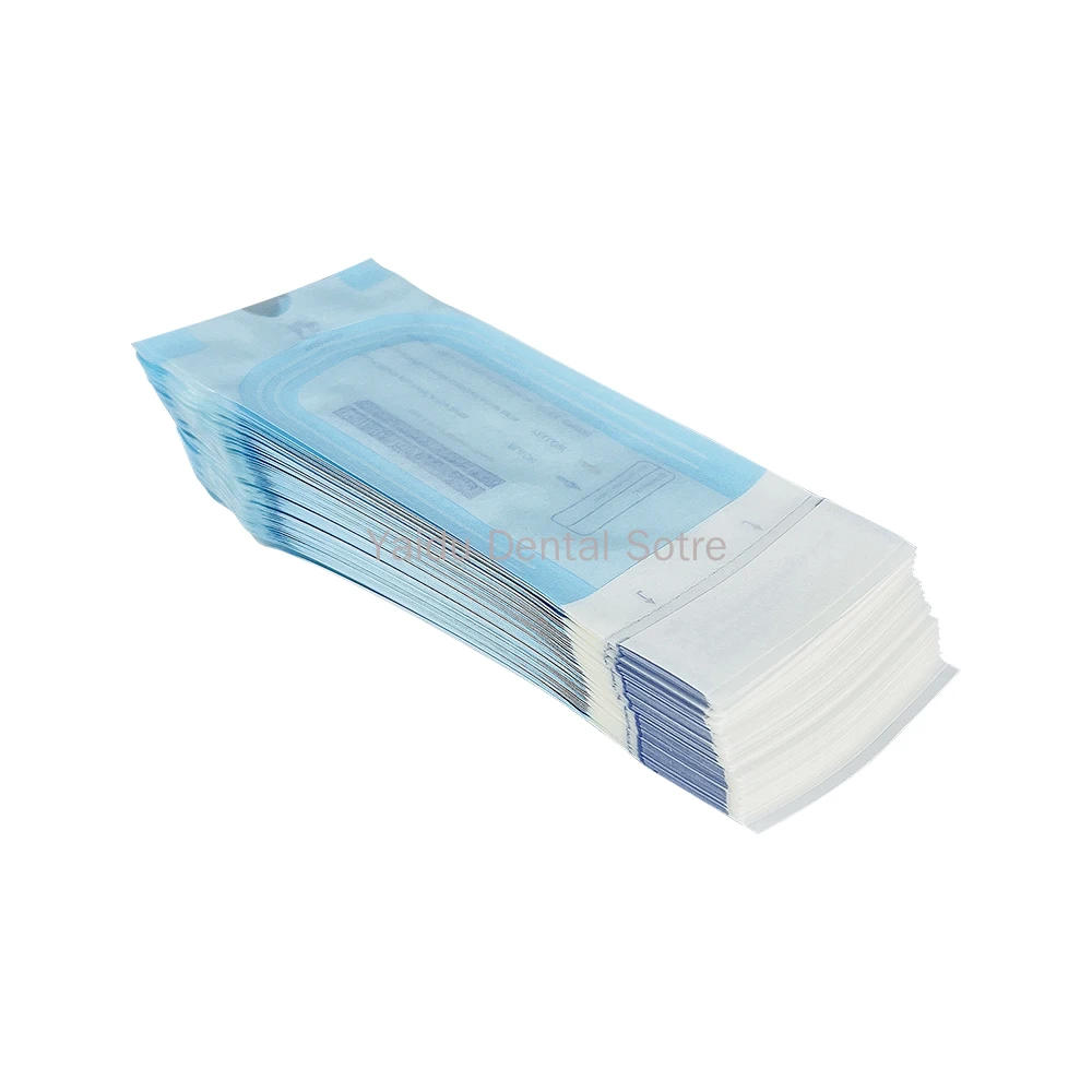 200pcs/Pack 3Packs Dentistry Medical Grade Paper Self-sealing Sterilization Pouches Bags Dental