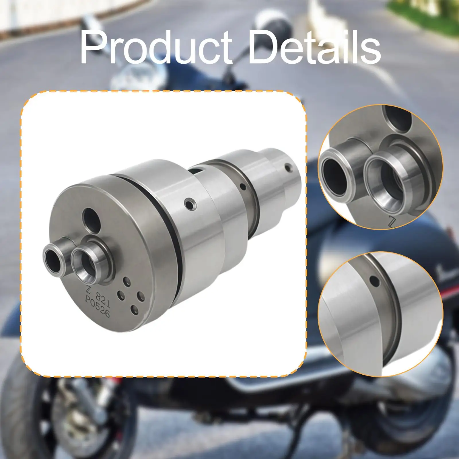 

Heavy Duty Metal Camshaft Component Engine Tool Accessories for Piaggio MP3 300 Vespa GTS 2019 to 2023