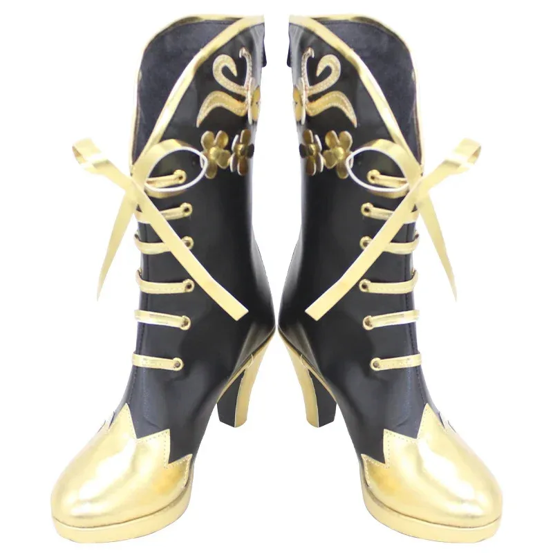 

Game Twisted Wonderland Vil Schoenheit Cosplay Shoes High Heel PU Shoes Custom Made Halloween Carnival Boots Cosplay Props