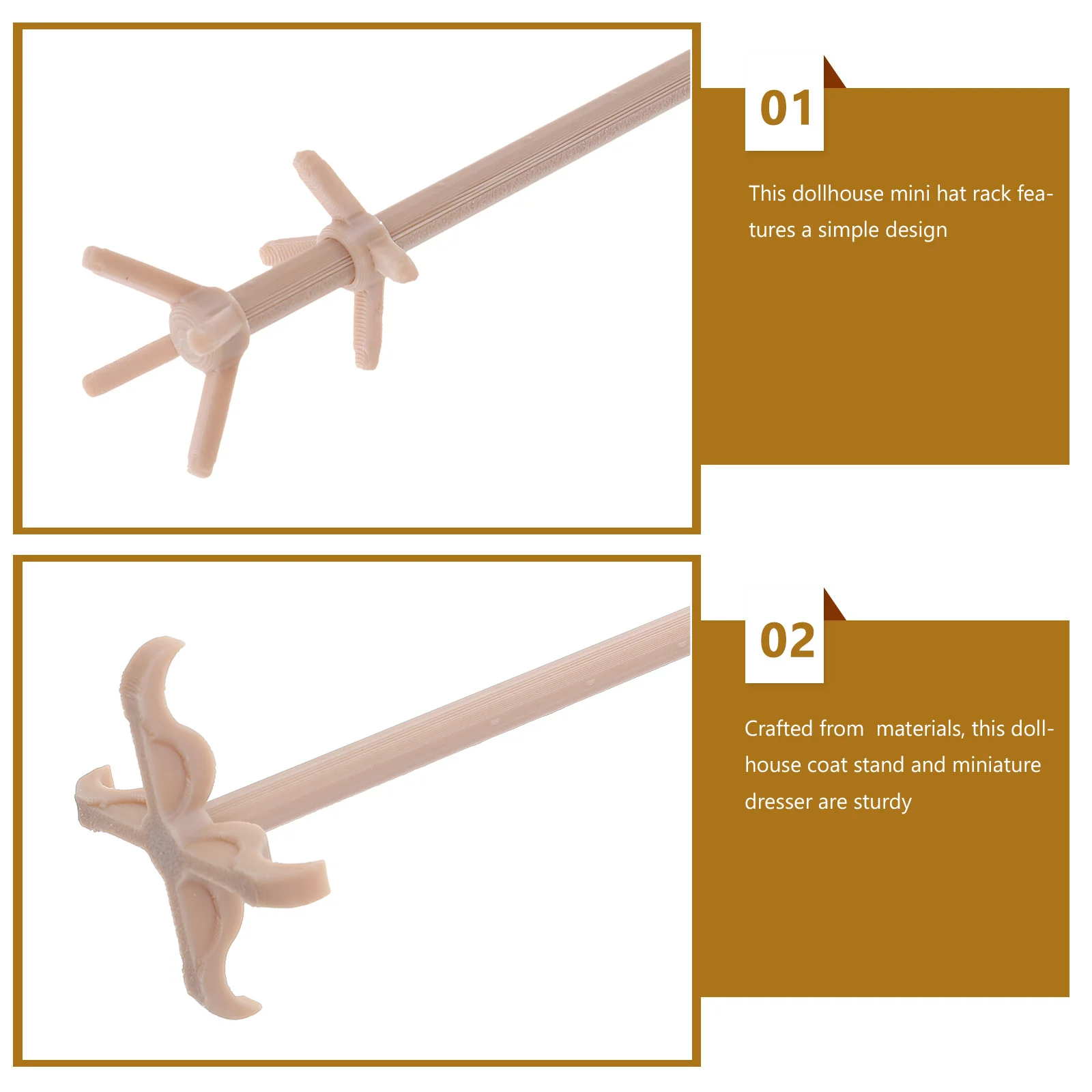 ドールハウスミニ家具キャビネット本棚装飾ディスプレイスタンド金属製衣類ラック帽子ハンガー