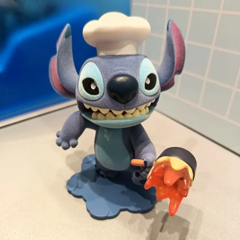 52 игрушки Stitch Super Destruction King Series слепая коробка милое настольное украшение модная загадочная коробка детский подарок на день рождения фестиваль подарок
