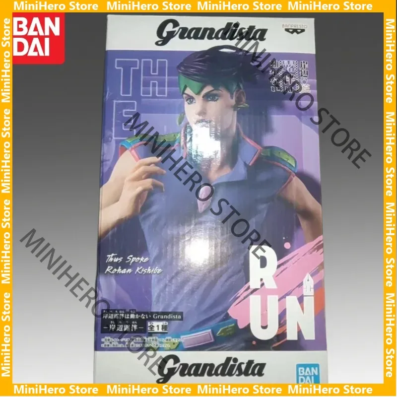

В наличии Оригинальная фигурка Bandai Banpresto JoJo's Bizarre Adventure Рован Кисиба, масштаб 1/8, ПВХ, для демонстрации