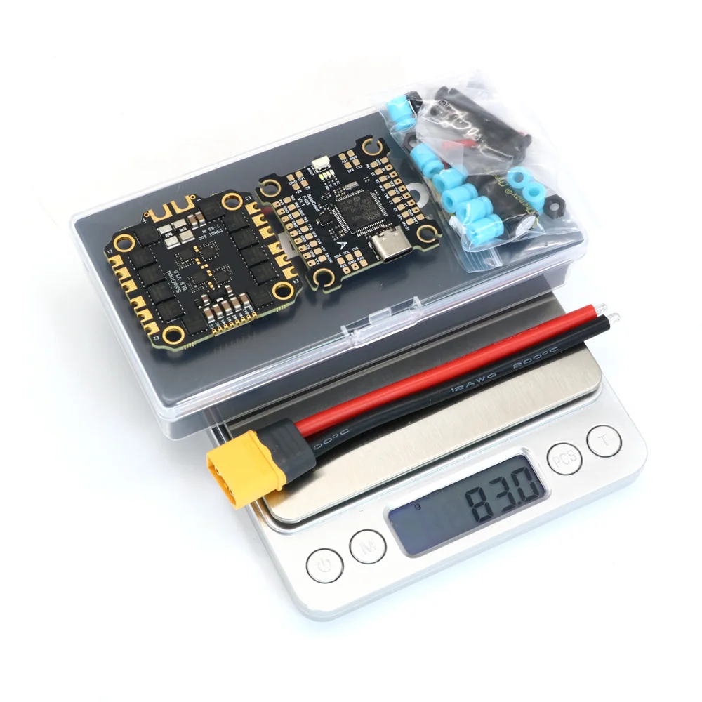 

SoloGood F405 60A 2-6S 30,5X30,5 мм стек (контроллер полета F405 + BLHELI_S 60A 4in1 ESC) для деталей дронов для фристайла FPV